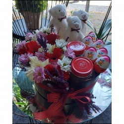 Ayıcıklı Çikolata Hedıye Kutusu