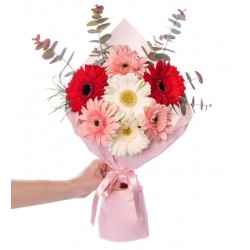 Rengarenk Gerbera Çiçekleri
