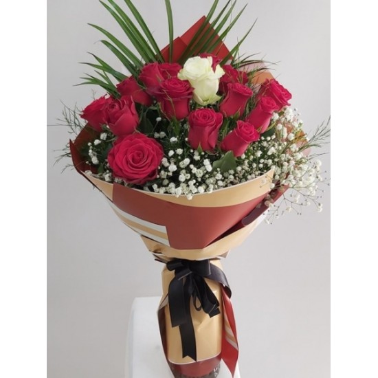 Aşkıma 17 Gül Buketi