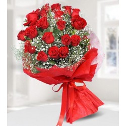 Aşkıma 21 Kırmızı Gül Buketi