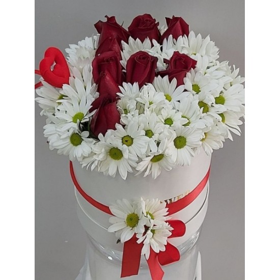 Papatya Gül Baş Harf