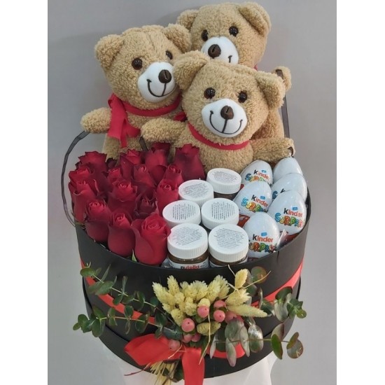 Premium Hediye Çiçek Kutusu