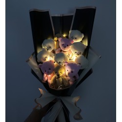 Ledli Ayıcıklı Buket