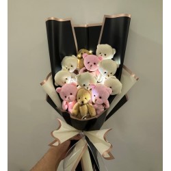 Ledli Ayıcıklı Buket