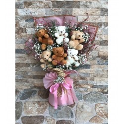 Cipsolu Ayıcıklı Buket