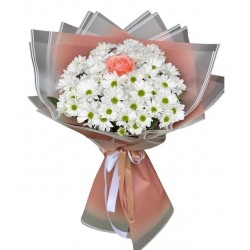 Marmaris Papatya Tek Gül Buketi